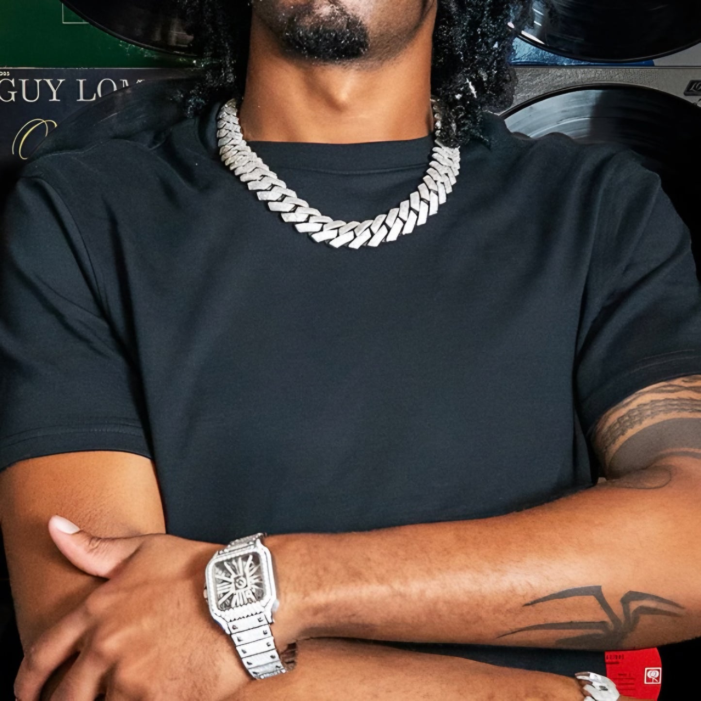 Moissanite - Skeleton Watch 14K Gold | 14.1 Ct Bust Down