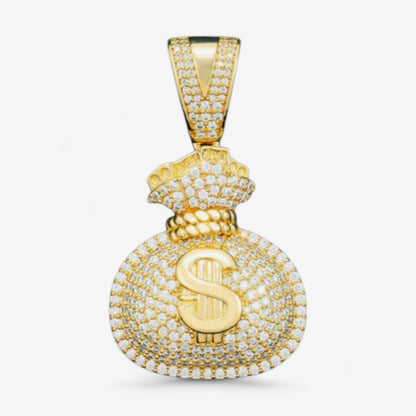 Moissanite - Dollars 14K Gold