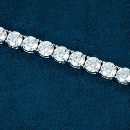Moissanite - 5mm Tennis Bracelet 14K Gold